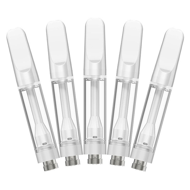 도매 0.5ml 1ml 빈 전체 세라믹 카트리지는 두꺼운 기름 대량으로