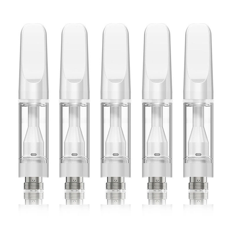도매 0.5ml 1ml 빈 전체 세라믹 카트리지는 두꺼운 기름 대량으로