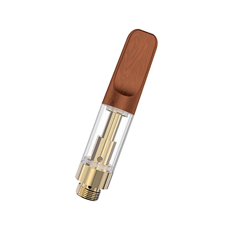 흡입 기름 구멍 2.0mm*4 버릴 수 있는 CBD 카트리지 나무 팁 카트리지 1.6 오옴