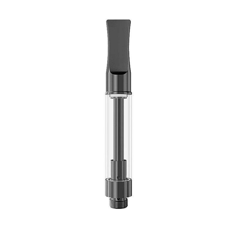 비어 있는 1.0mL 검정색 델타 8 델타 9 D8 D9 THC 생생한 수지 카트리지