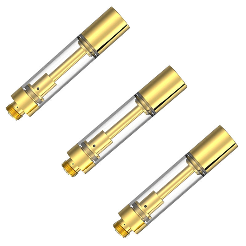 도매 510 빈 금 THC 카트리지 0.5mL 0.8mL 1.0mL 옵션
