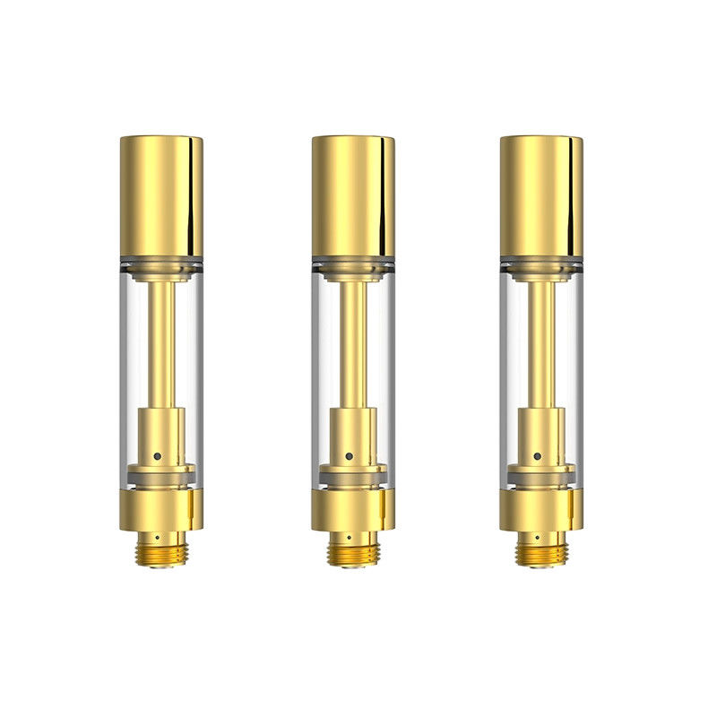 도매 510 빈 금 THC 카트리지 0.5mL 0.8mL 1.0mL 옵션