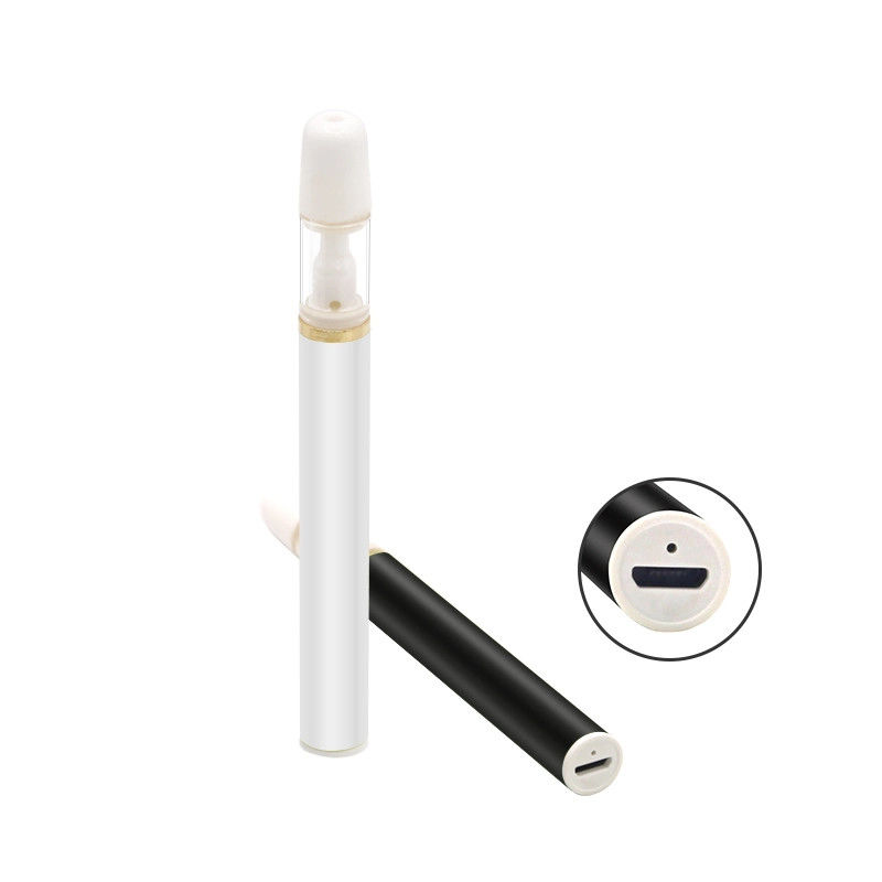 00.5ml 1.0ml 빈 둥근 끝 CBD HHC 디스틸레이트 스틱 바이프 펜 공급