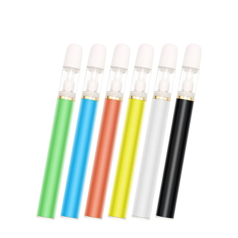 00.5ml 1.0ml 빈 둥근 끝 CBD HHC 디스틸레이트 스틱 바이프 펜 공급